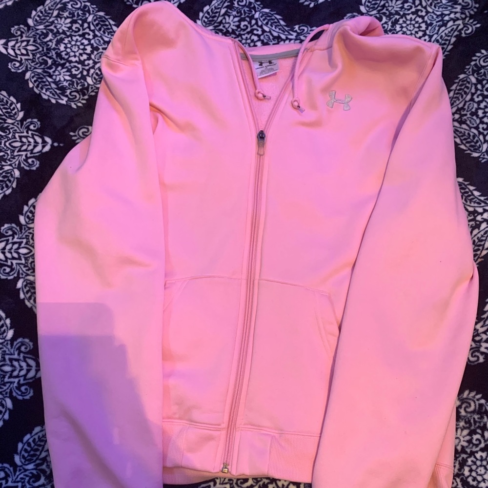Under Armour zip up jacket size large